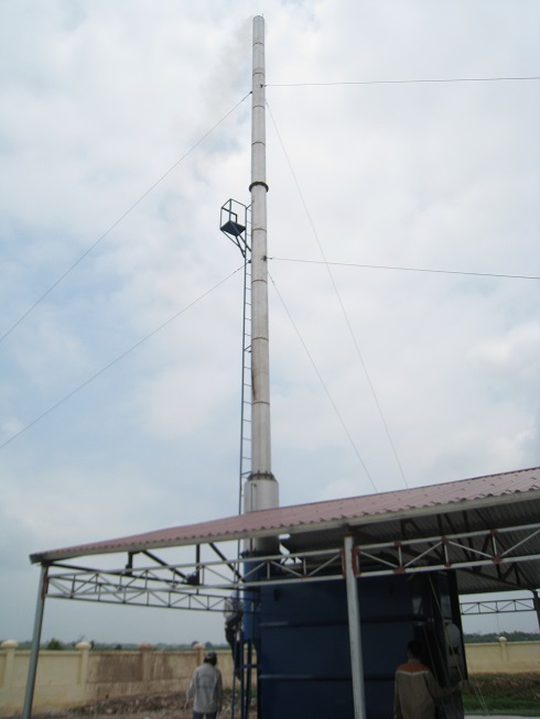 Lò đốt rác thải sinh hoạt 300kg/h