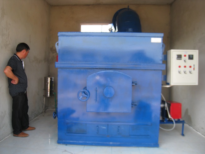 Lò dốt rác thải y tế 10kg/h